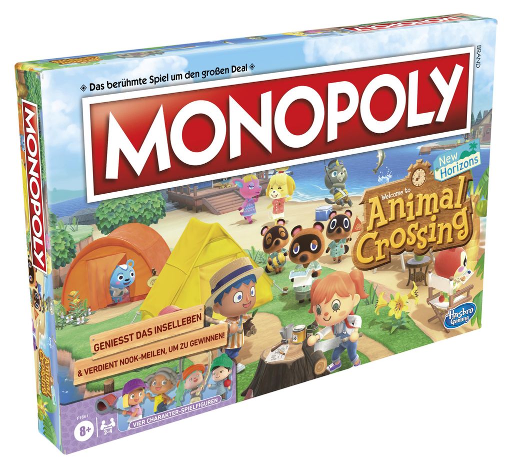 Hasbro - Monopoly - Animal Crossing New Horizons Brettspiel Produktbild 