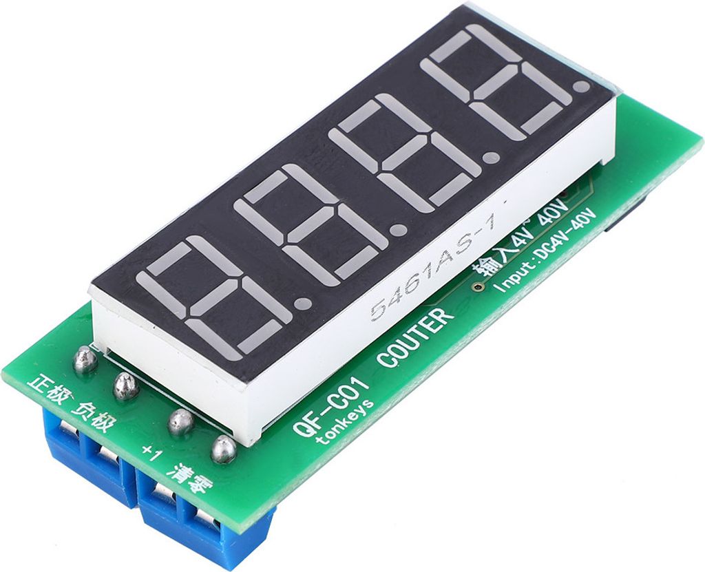 Zählermodul,Modul,4-stellige Digitalanzeige,Elektrische Geräte,Elektrisches Zubehör