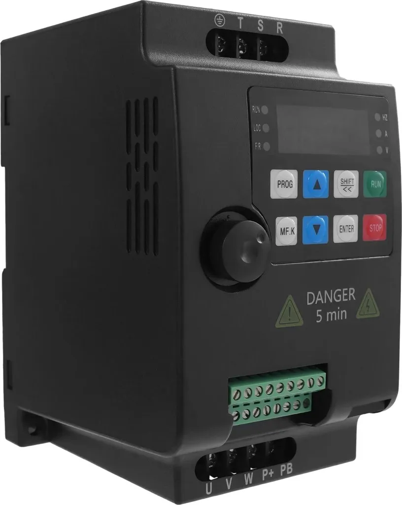 Régulateur de vitesse VFD 380V 1,5 kW haute précision pour moteur tri