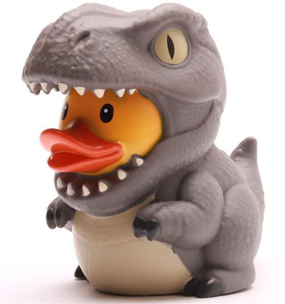 Badeente Shadow Saurus grau Vinyl 9 cm