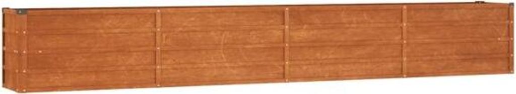vidaXL Podwyższone łóżko Rostig 320x40x45 cm stal corten Zdjęcie produktu 
