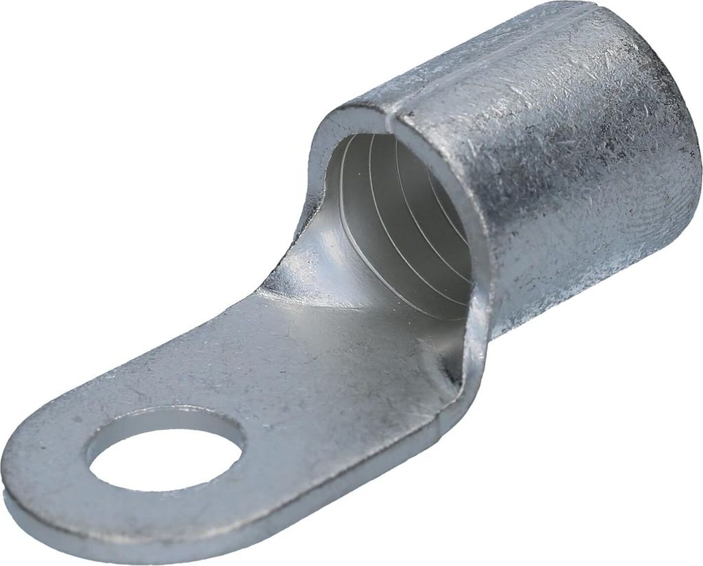 10 Stück Kalitec Q50-8 Quetschkabelschuh 50mm² M8 I Unisoliert I Dornpressung I Für mehr-, fein- und feinstdrähtige Leiter I Kabelschuh 50mm² ...