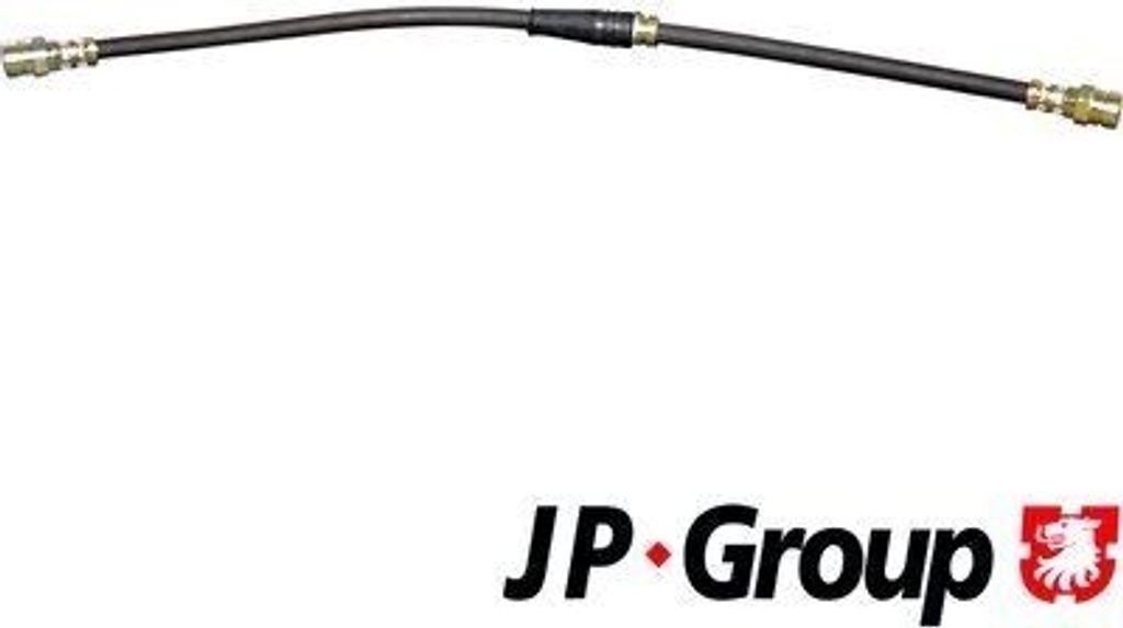 JP GROUP 1161601000 Bremsschlauch Vorne für VW GOLF VI (5K1) Golf V Schrägheck (1K1) Golf V Variant (1K5) SCIROCCO (137, 138) Eos (1F7, 1F8) für...