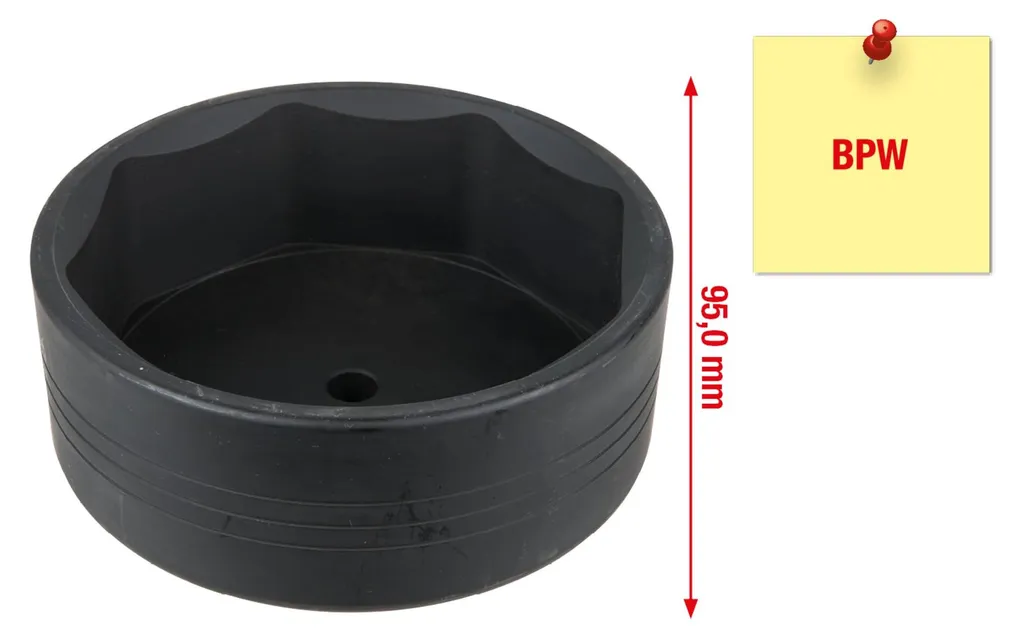 Outil de démontage essieu BPW 120mm 8 pans pour mécanique poids lourd