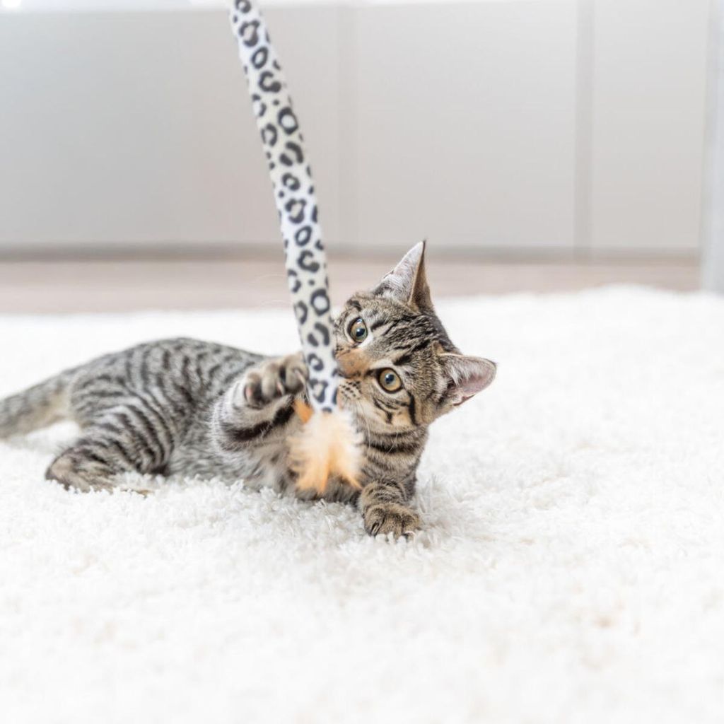 Trixie Katzen-Spielangel im Leopard-Design