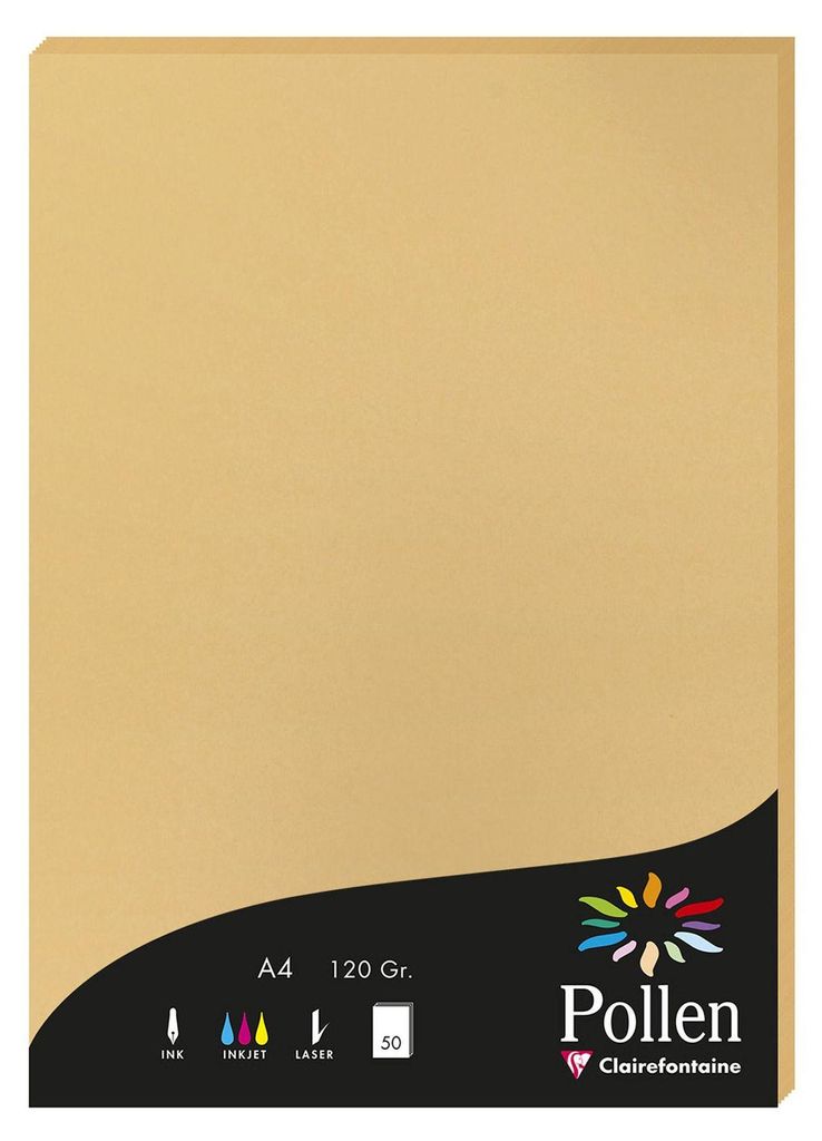 Clairefontaine 24301C, A4 (210 x 297 mm), Karamell, A4 (210 Produktbild 