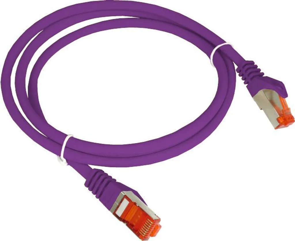 Cavo patch ALANTEC Cat.6A S/FTP LSOH 1m Viola