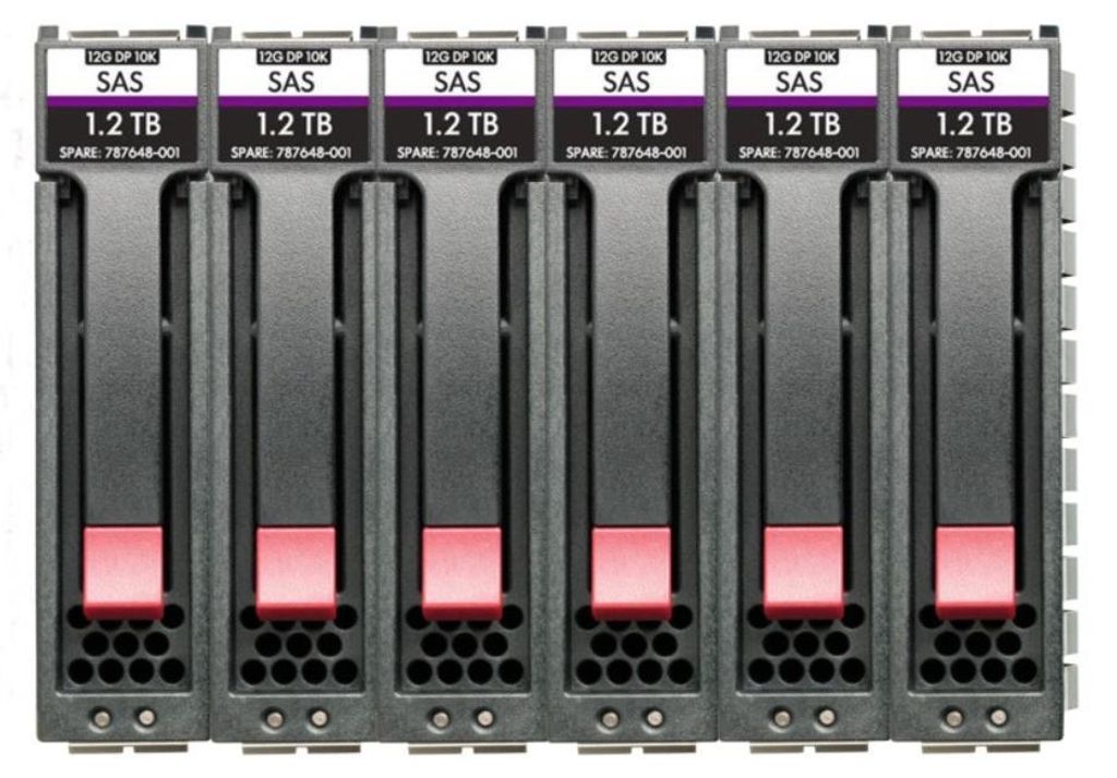 Hpe Msa 5,4 Tb Sas 15K Sff M2 6Pk Hdd Bdl R0Q64A