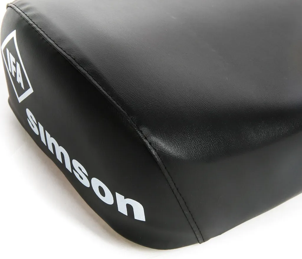 Rénovez votre Simson KR51 Schwalbe avec ce Siège Noir Lisse Neuf