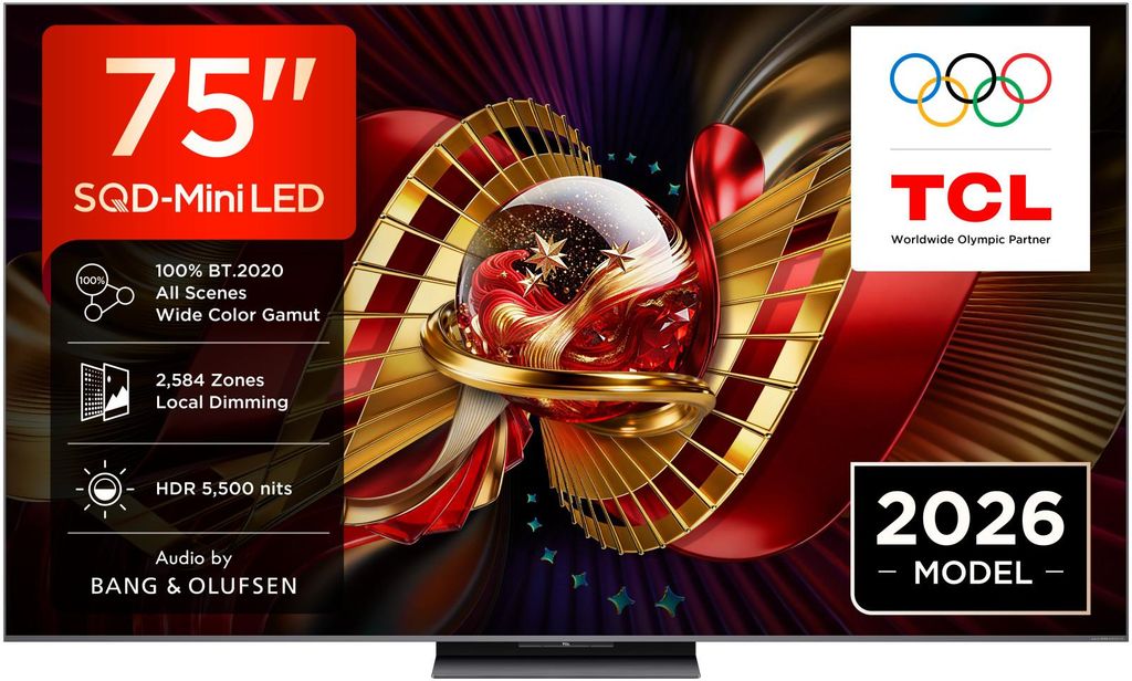 TCL C8L 75C8L TV 190,5 cm (75") 4K Ultra HD Smart TV Wifi Image du produit 