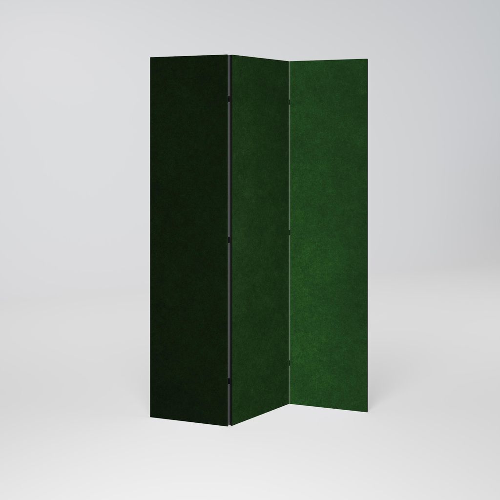 SpaceRebels Paravent Raumteiler - 3-teilig Raumtrenner, Druck 2-Seite - Raumtrenner - Trennwand Wohnung - Room Divider - Spanische Wand Deko Modern...