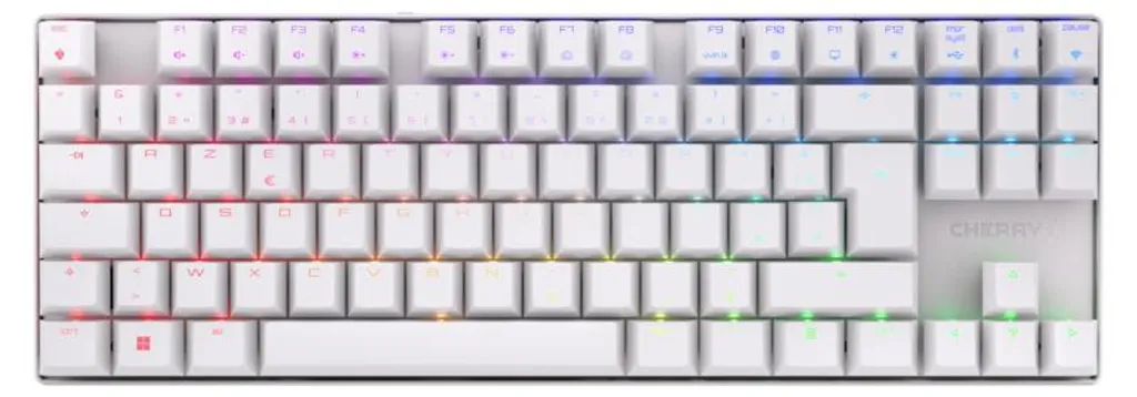 Clavier Mécanique Cherry MX 8.2 TKL Rétroéclairé pour PC et Mac Gaming