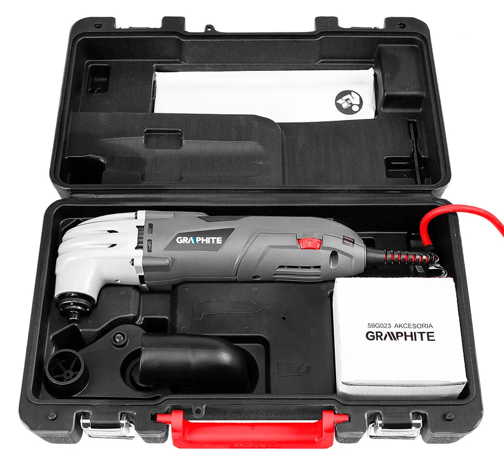 Machine multifonctions 250W GRAPHITE pour travaux difficiles et recoins - 2