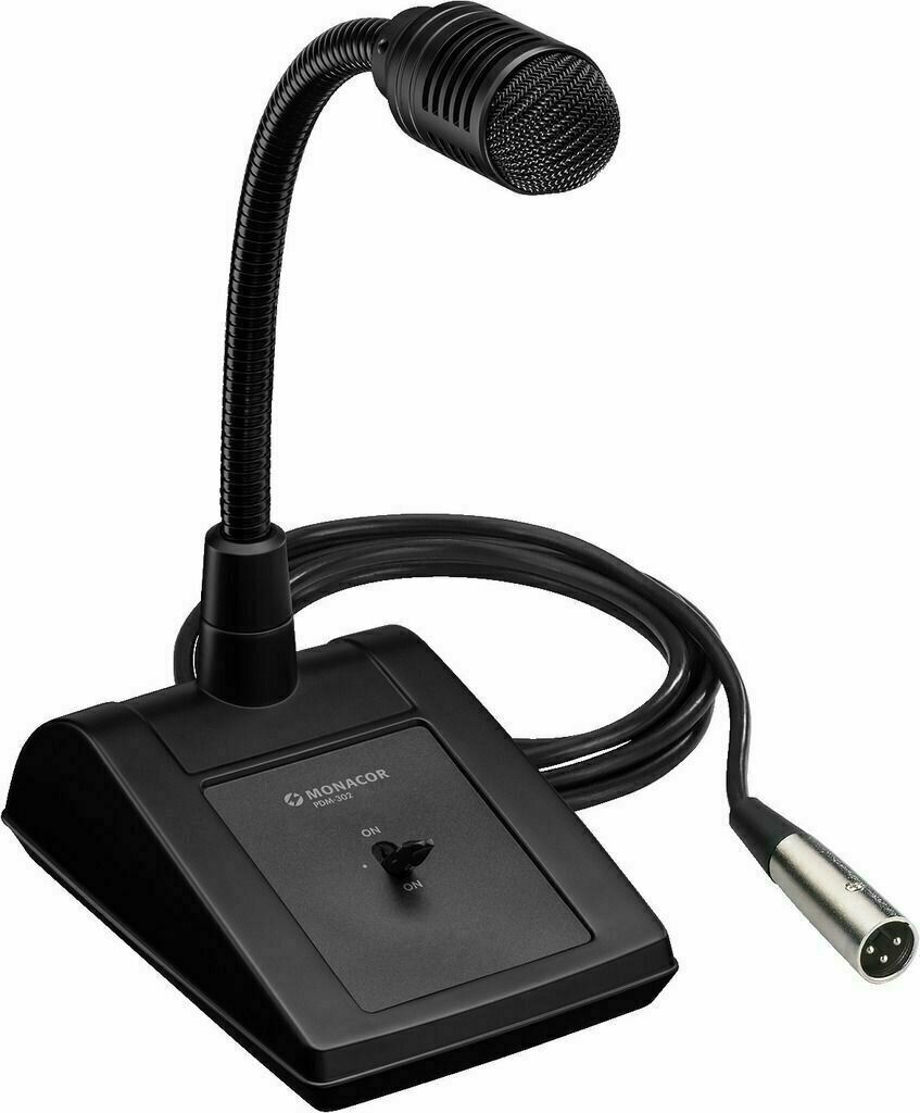 Monacor PDM-302 Mikrofon Gooseneck Zdjęcie produktu 
