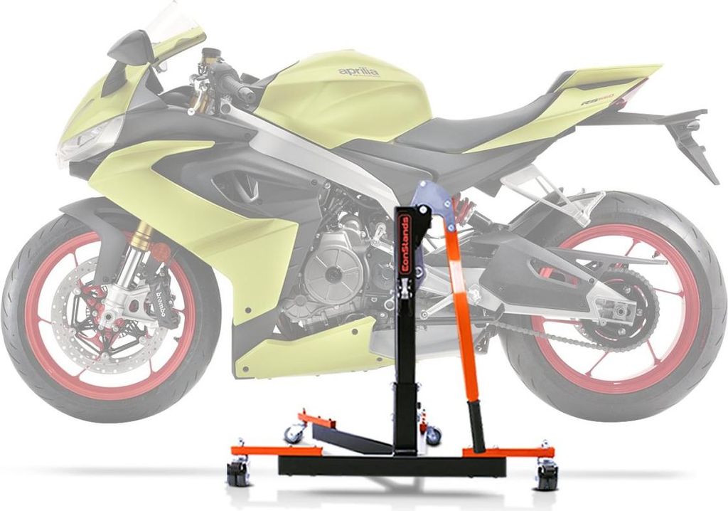 CS Power Evo-Zentralständer für Aprilia RS 660 20-25 Orange
