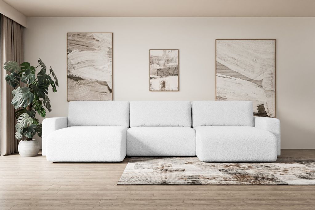 ALTDECOR Ecksofa mit Schlaffunktion und Bettkasten Corner Produktbild 