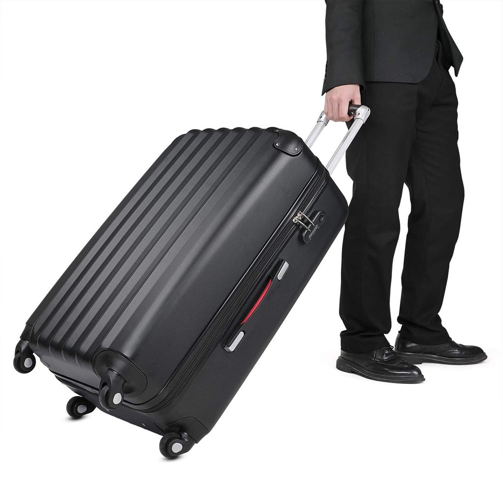 MONZANA® Koffer Handgepäck ABS HardCase Gehäuse gummierte Produktbild 22
