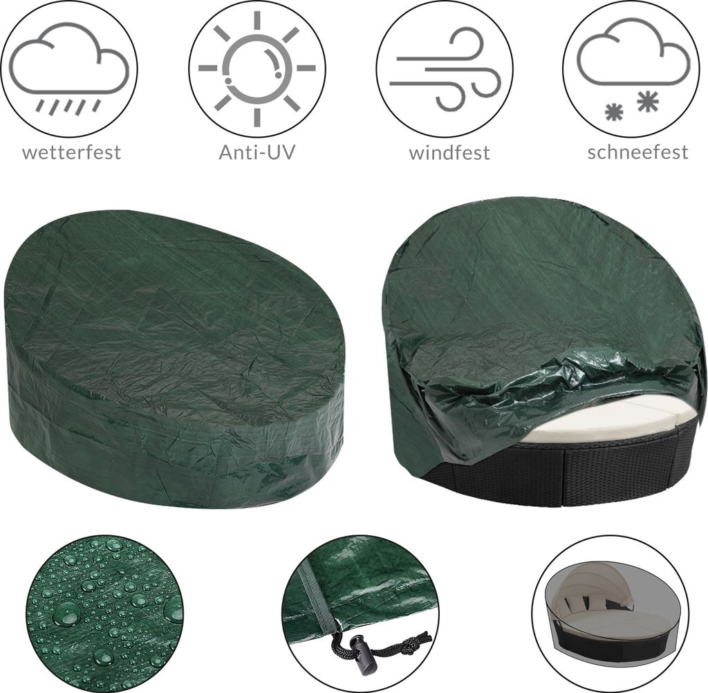 KINGSLEEVE® Abdeckung Abdeckplane Sonneninsel Produktbild 3