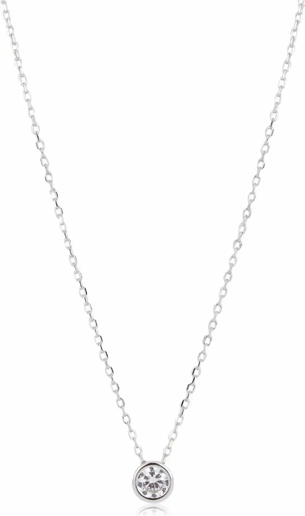 Amen CLSOT40BB Collana Donna Diamonds - Argento 925 Certificato