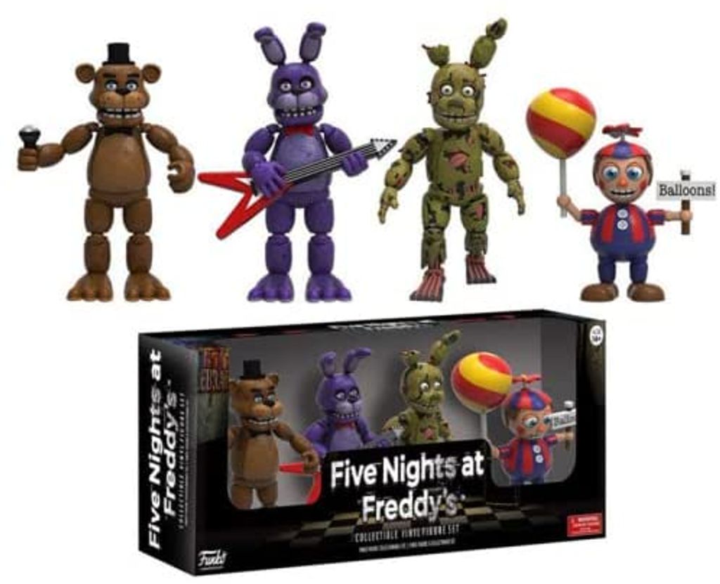 FNAF Five Nights at Freddy's Action Figur Foxy Freddy Kinder Geschenk Spielzeug 