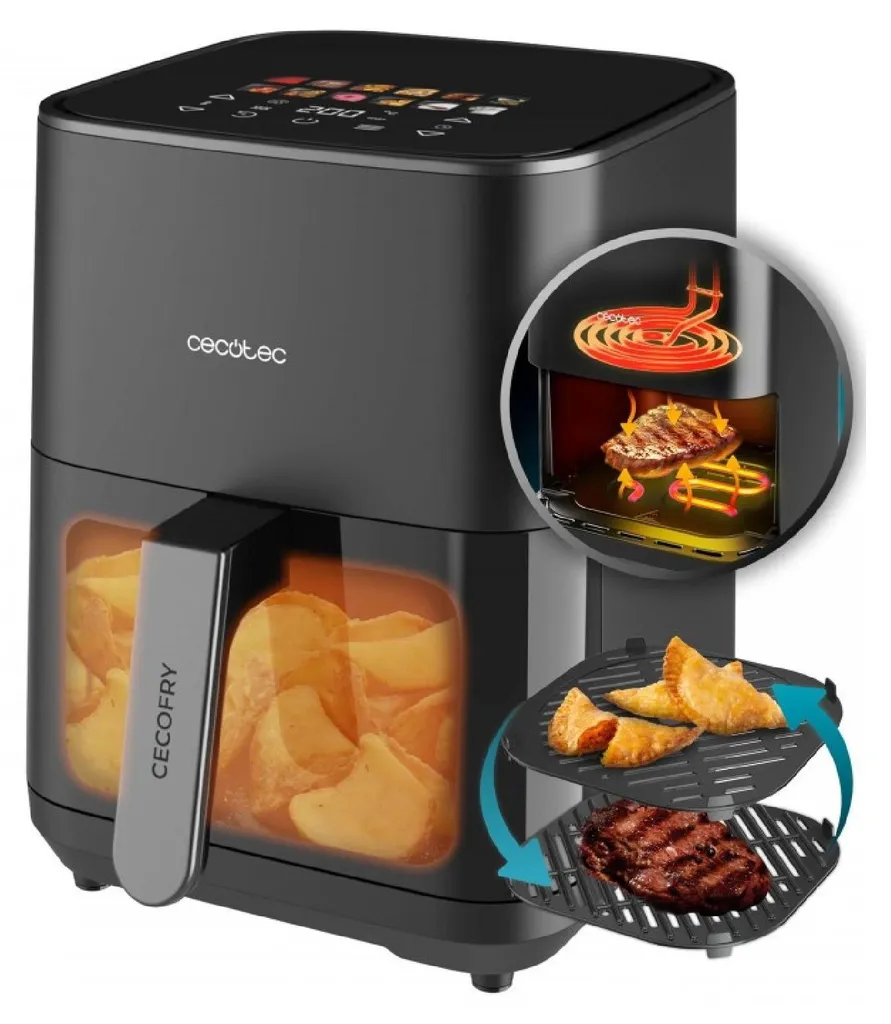 Cecotec Cecofry 4000 Duoheat al Miglior Prezzo | Air Fryer 1900W