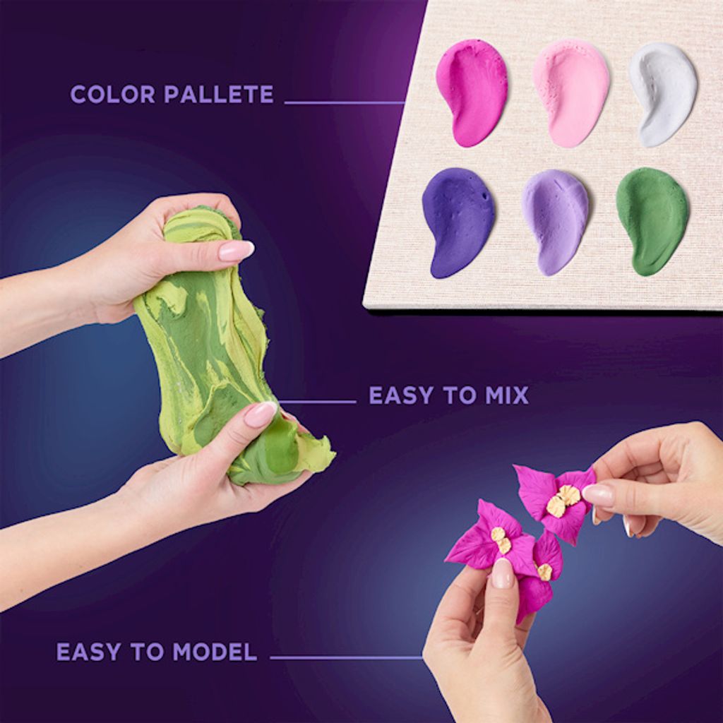 WIKY OKTO INSPIRATION Výtvarná modelovací sada DIY kvetiny Obrázok produktu 4
