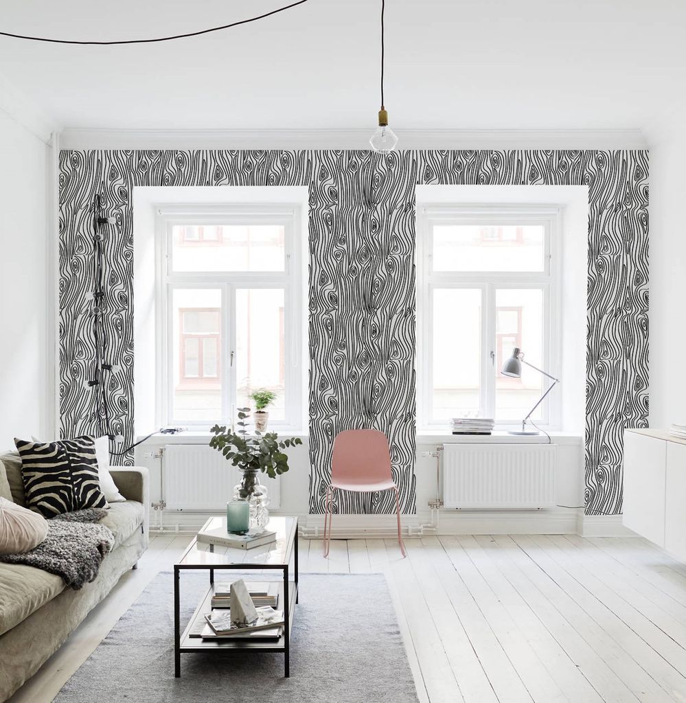 Coloray Fototapete 416x254 cm Vlies-Fototapete - Holzimitation