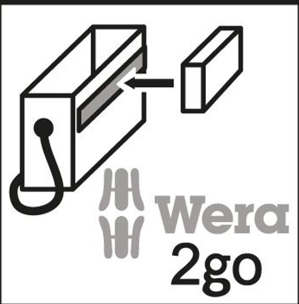 Sada náradia KK W1 35-dielna skladacia taška na údržbu WERA Obrázok produktu 48