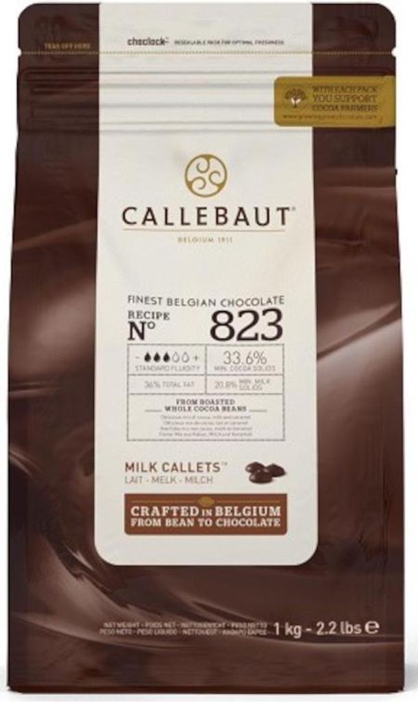 Czekolada mleczna 33,6% - 1kg Zdjęcie produktu 