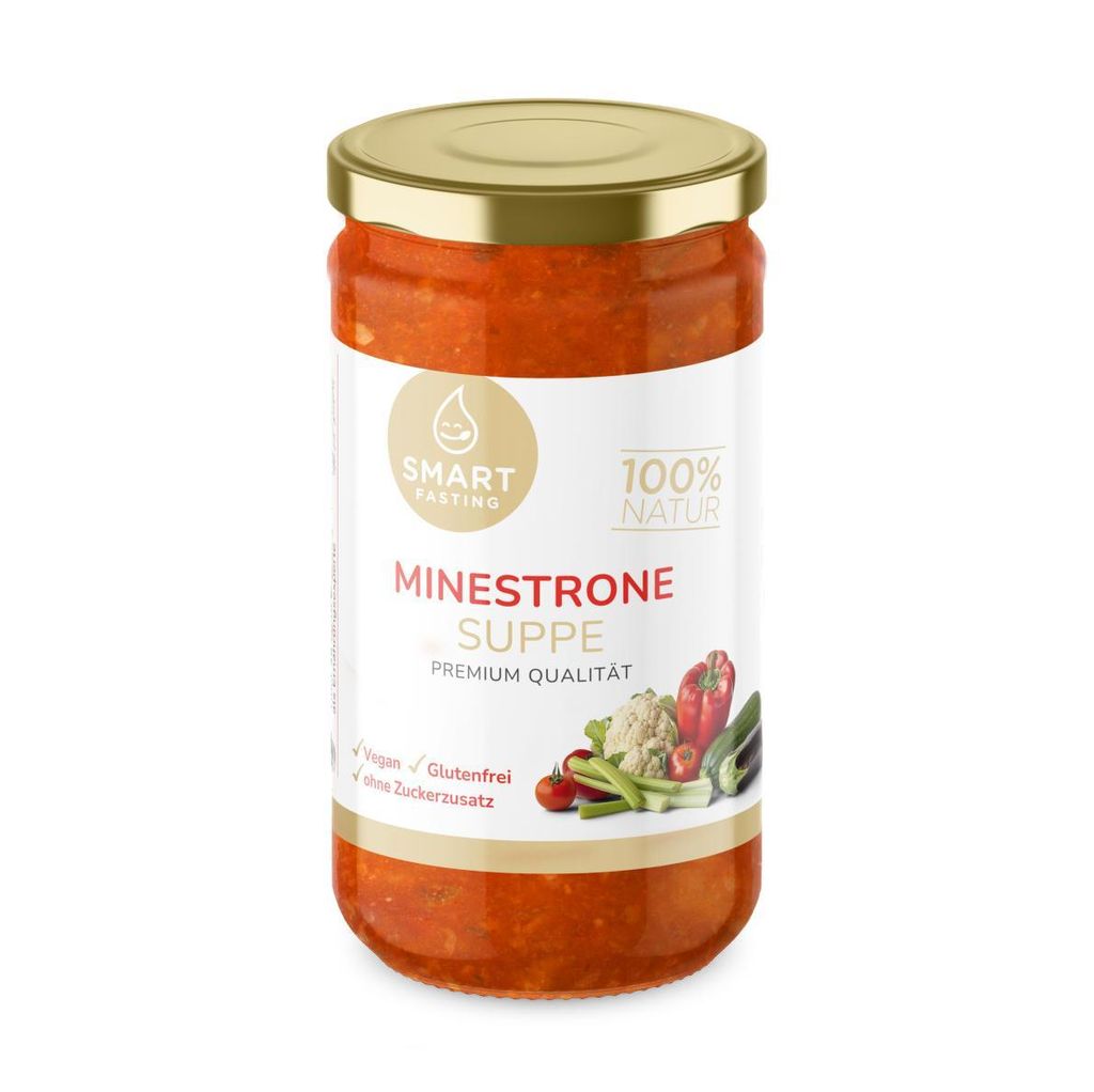 Minestrone Suppen Bundle - 8x Gemüsesuppe - Smart Fasting Produktbild 