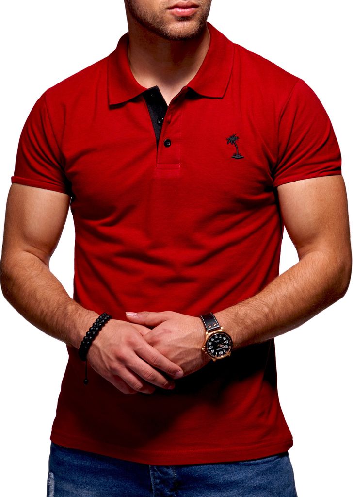 Style-Division Herren Poloshirt SDTOPEKA Basic Polo-Hemd