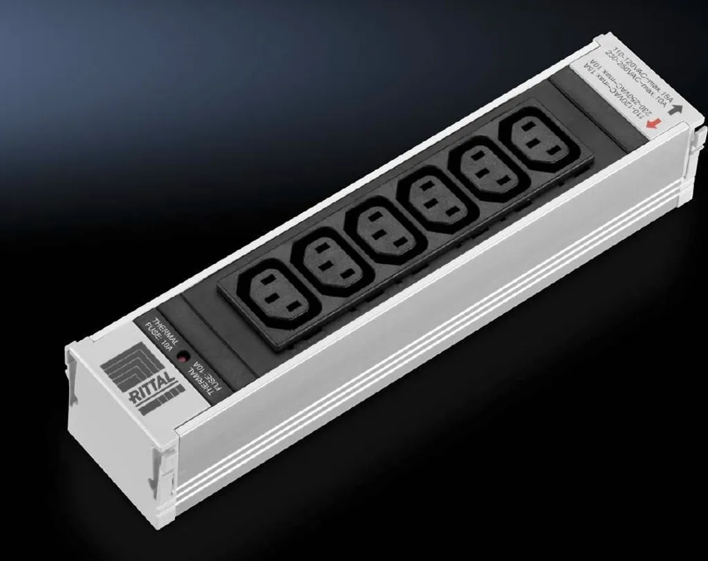 Module de prise de courant Rittal PSM pour baie informatique 6x C13 - 3