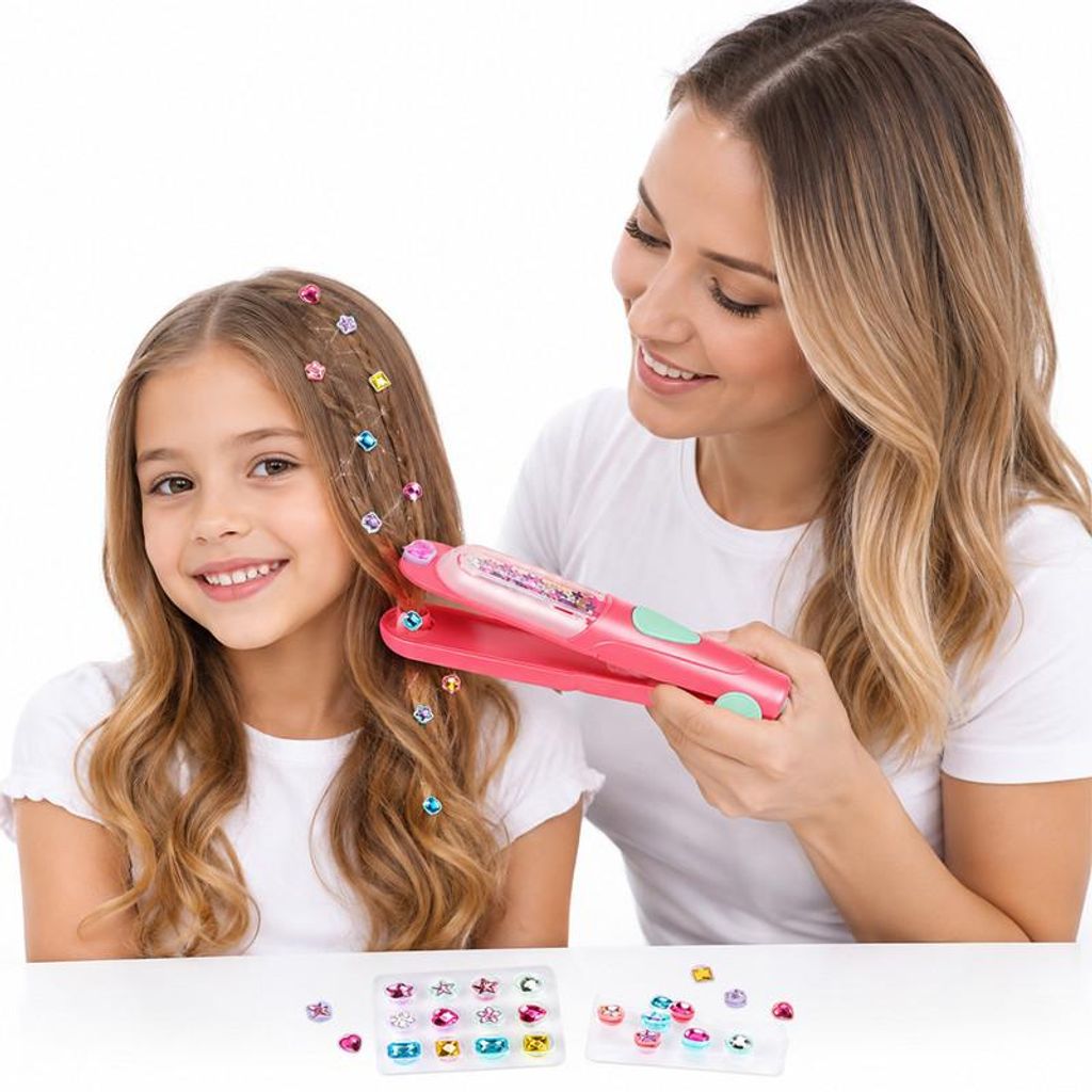 Haarflechtmaschine für Mädchen, Haarschmuck Set mit 24 Produktbild 