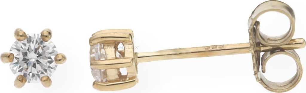 JuwelmaLux Ohrstecker 333 Gold Zirkonia JL39-06-0079