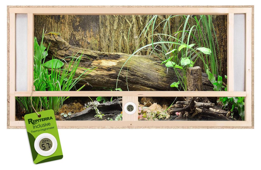 Repiterra® Terrarium Frontbelüftung Holzterrarium OSB Holz Produktbild 