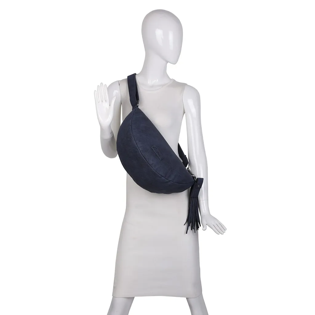 Petit sac à épaule bleu léger Jakx Lipstick03 pour libérer vos mains