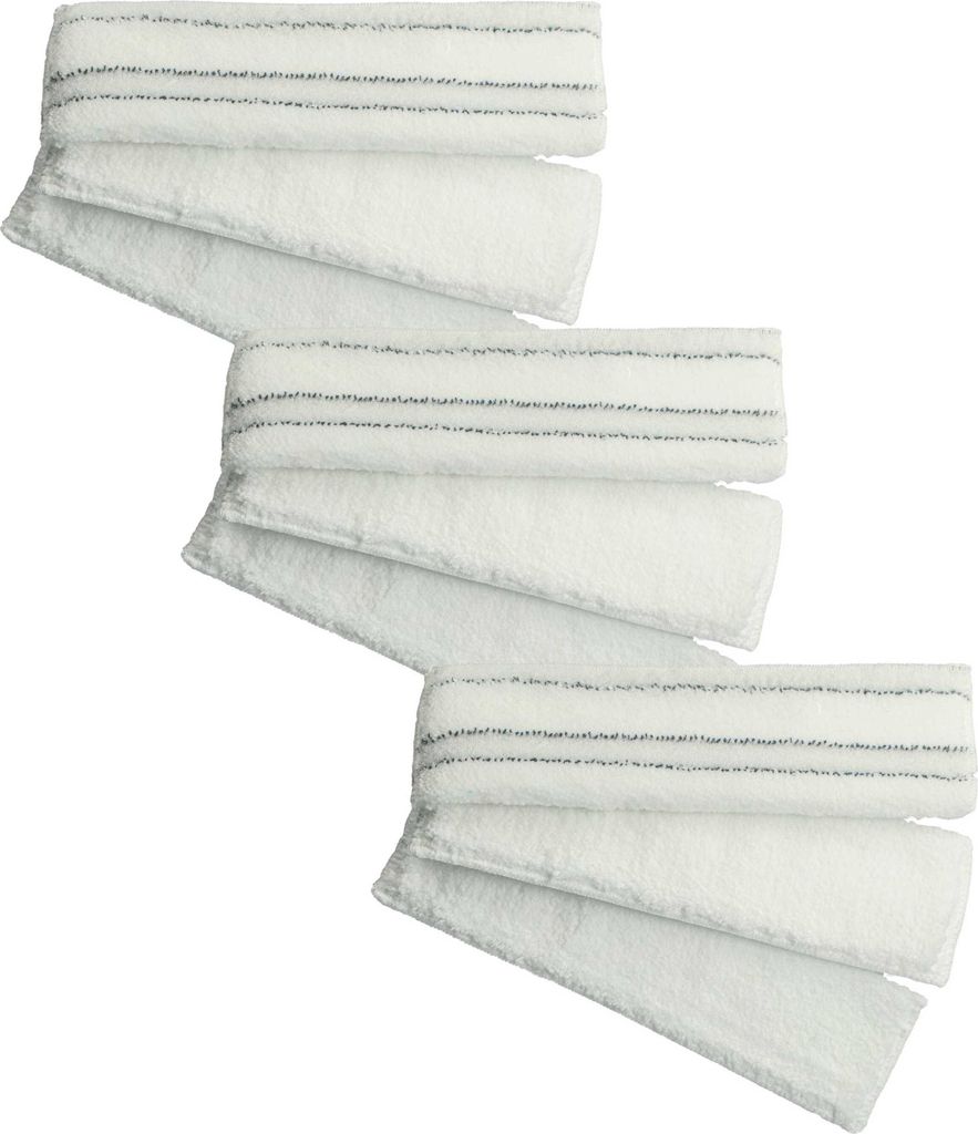 vhbw 9x Wischtuch kompatibel mit Thomas Hygiene T2, Aqua+ Pet & Family Staubsauger - 3x Pad für Fliesenreinigung, 6x Pad für Parkettreinigung