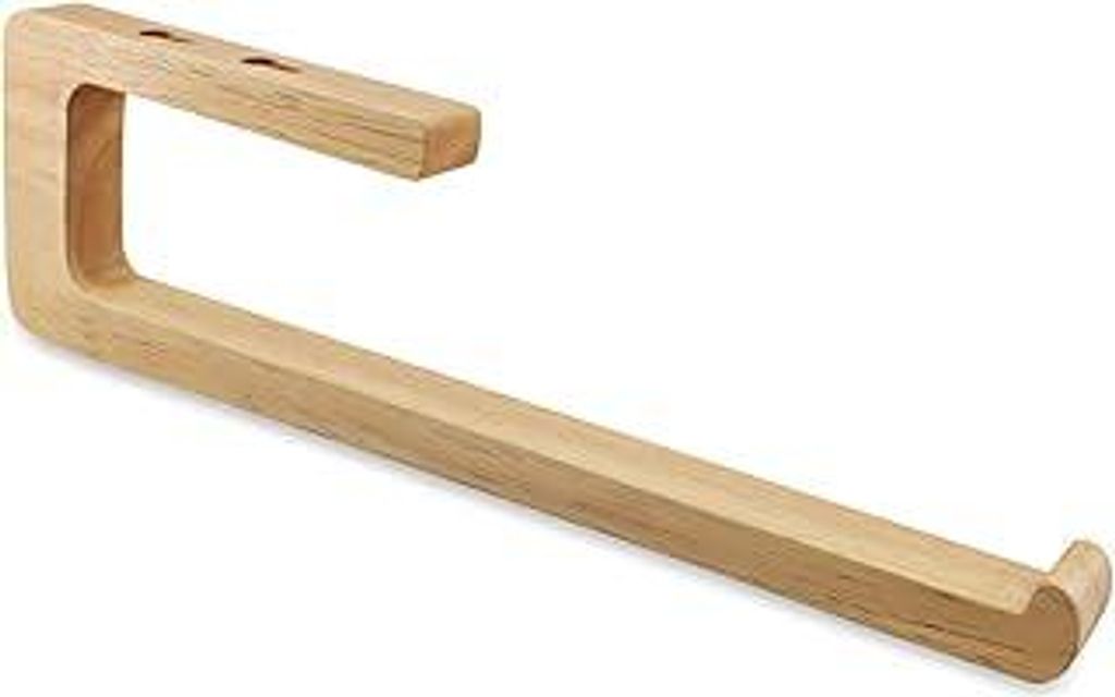 Küchenrollenhalter Ohne Bohren, Küchenrolle Halter Holz, Selbstklebend Papierrollenhalter Küche, Wandrollenhalter Küche, Rollenhalter für Zewa