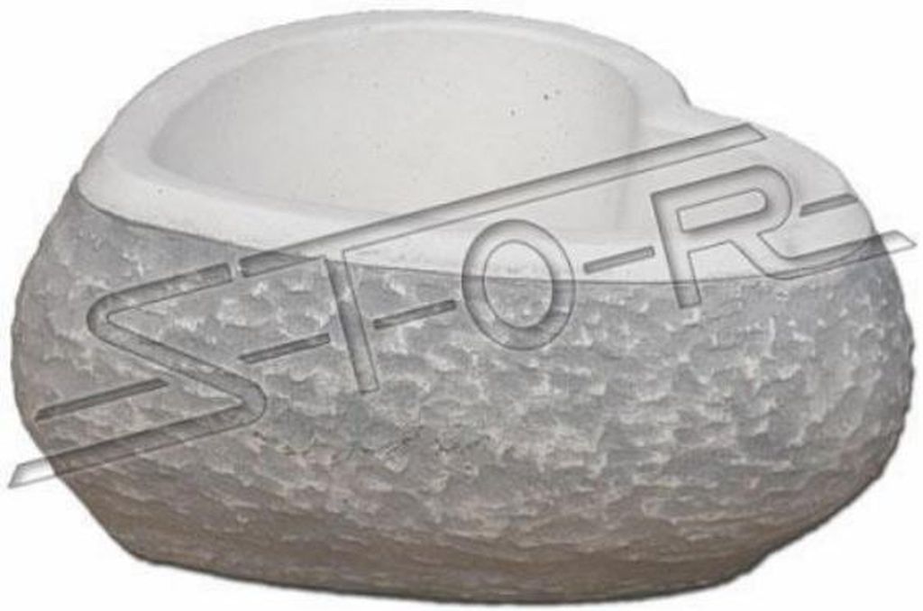Design Blumentopf Top Planz Kübel Gefäß Töpfe Figur Herz Skulptur Neu S204014
