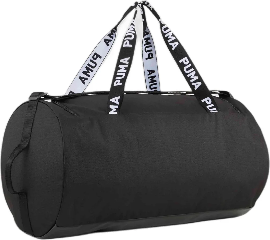 Sac polochon Puma At Ess Barrel Noir - Fourre-tout sport format moyen