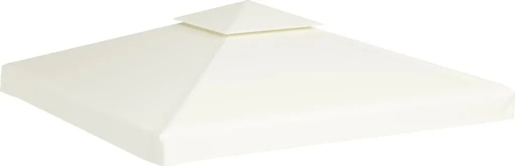 Offerta Telo Gazebo 3x3 m vidaXL 310g/m² - Bianco Crema Impermeabile