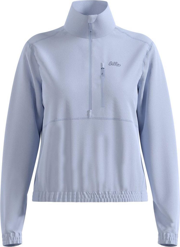 The Essentials Classic Fleece Half-zip Multisport Mid Layer blue heron (21073) L