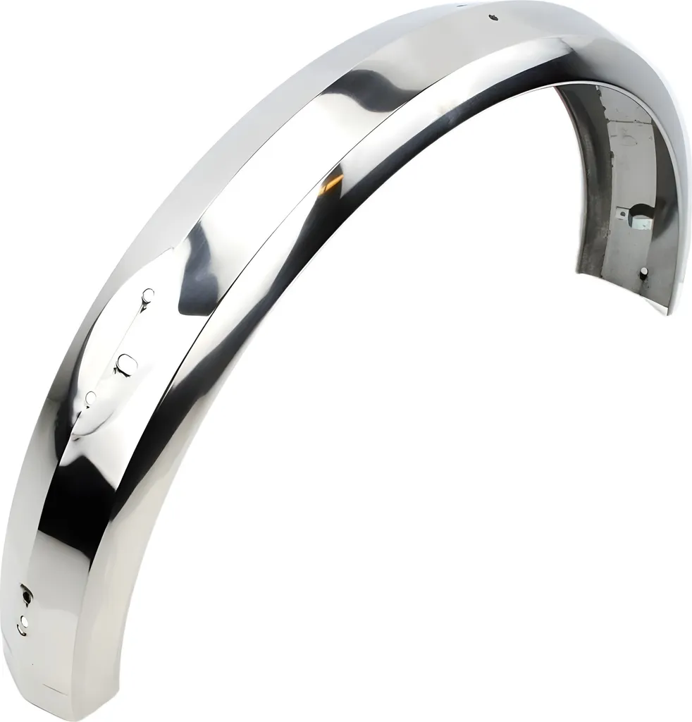 Garde-boue Arrière Inox Chrome pour Mobylette Puch Maxi N et Mokick