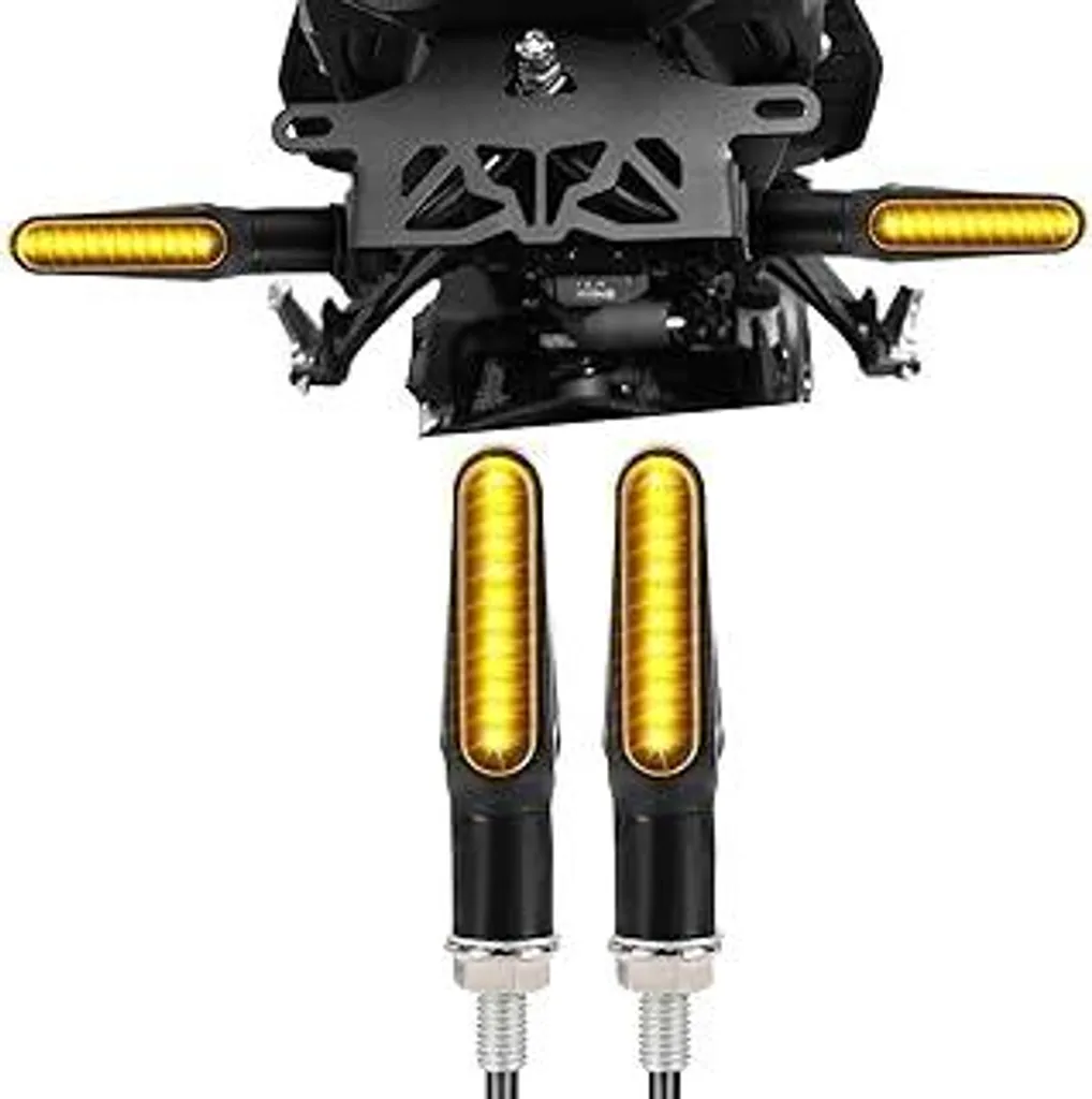 Frecce LED Moto KEMIMOTO M8 | Impermeabili IP67 per Motocross e Bici