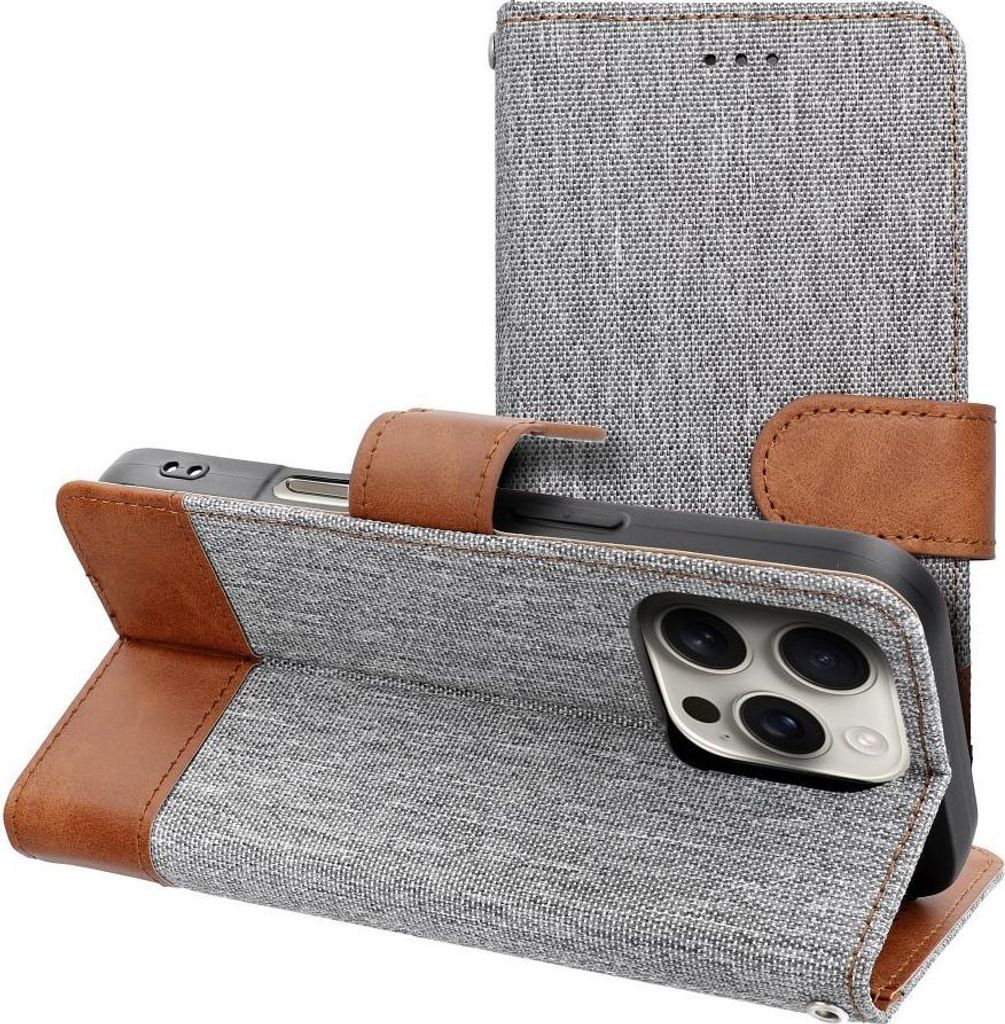JEANS Book passend für IPHONE 17 gray
