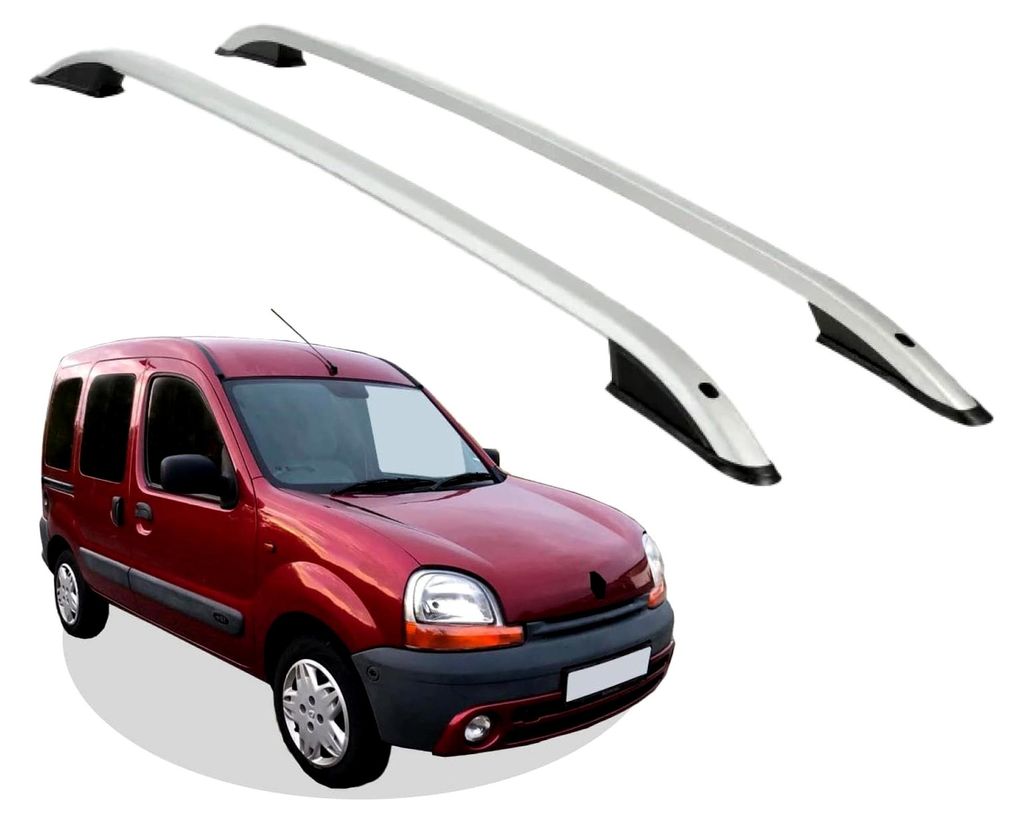 Dachreling für Renault Kangoo Baujahr 1999-2008 (Grau) mit ABE