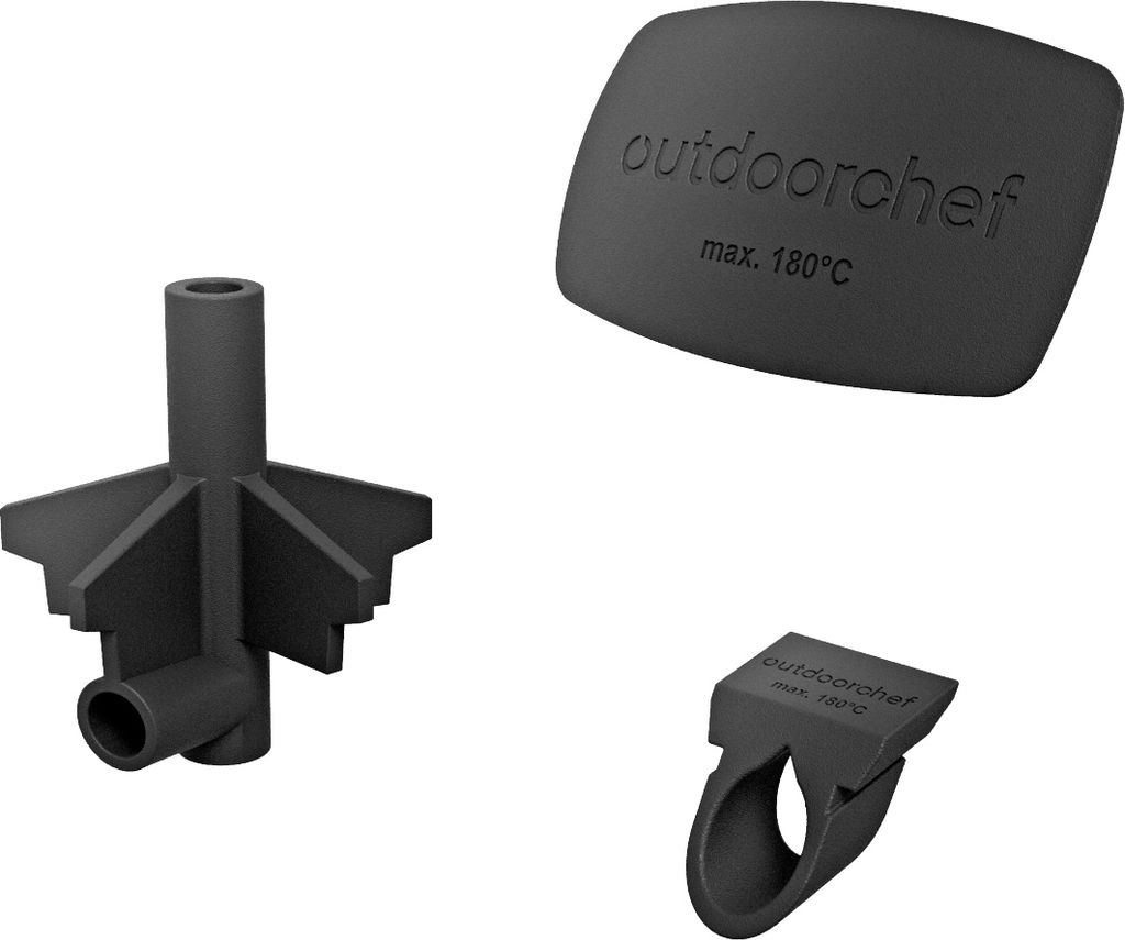 Outdoorchef Zubehör Kugel Grill Adapter Set für SMOKE Art.Nr. 14.491.56