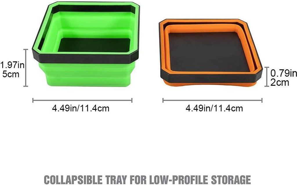 Magnetische Teileablage,Magnetische Werkzeugablage,Zusammenklappbare magnetische Teileablage