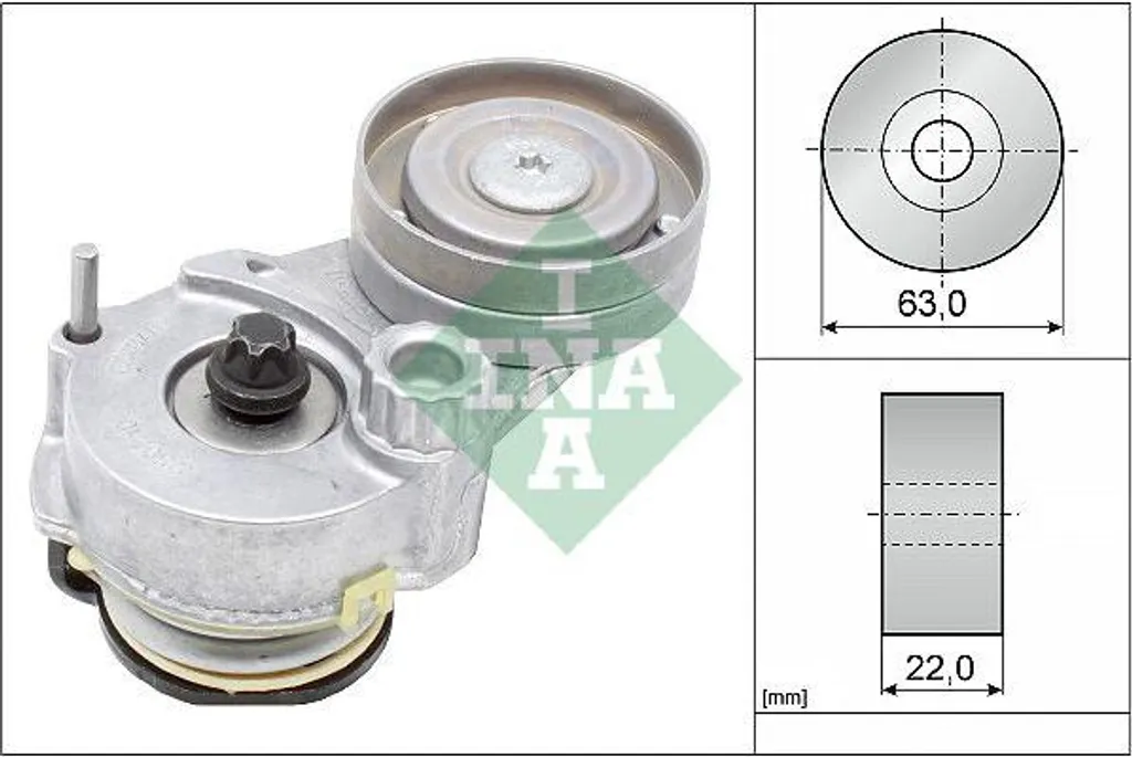 Tendeur de Courroie pour Entretien Opel Zafira, Mokka et Chevrolet Aveo