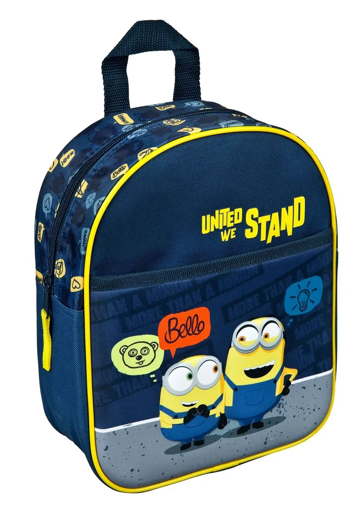 Sac à dos 3D Minions Léger et Ergonomique - Évite les Mal de Dos Enfant